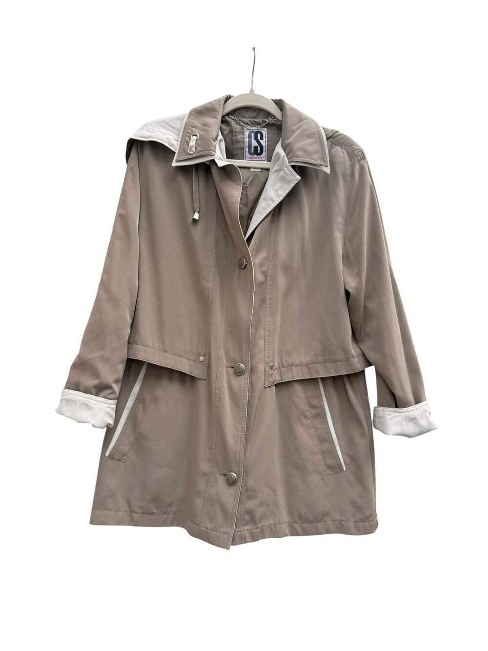 CS Signature Women's Hooded Windbreaker Rain Jacket